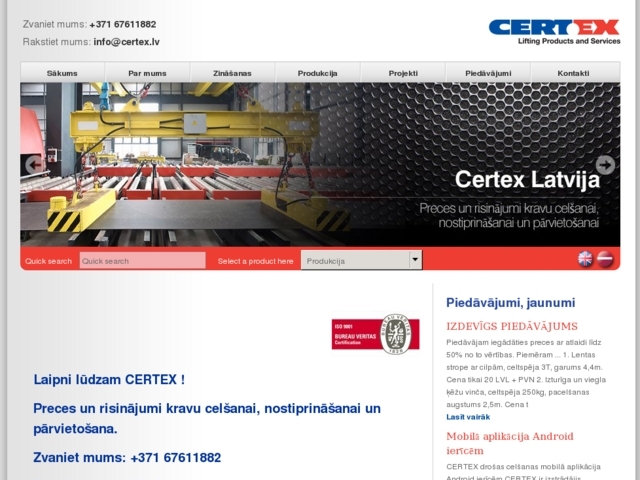 Certex Latvija, SIA