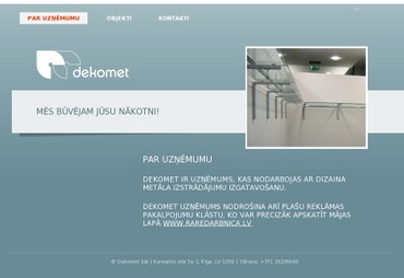 Dekomet, SIA