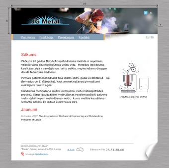 JG Metal, SIA