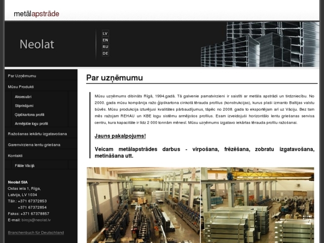 Neolat-R, SIA